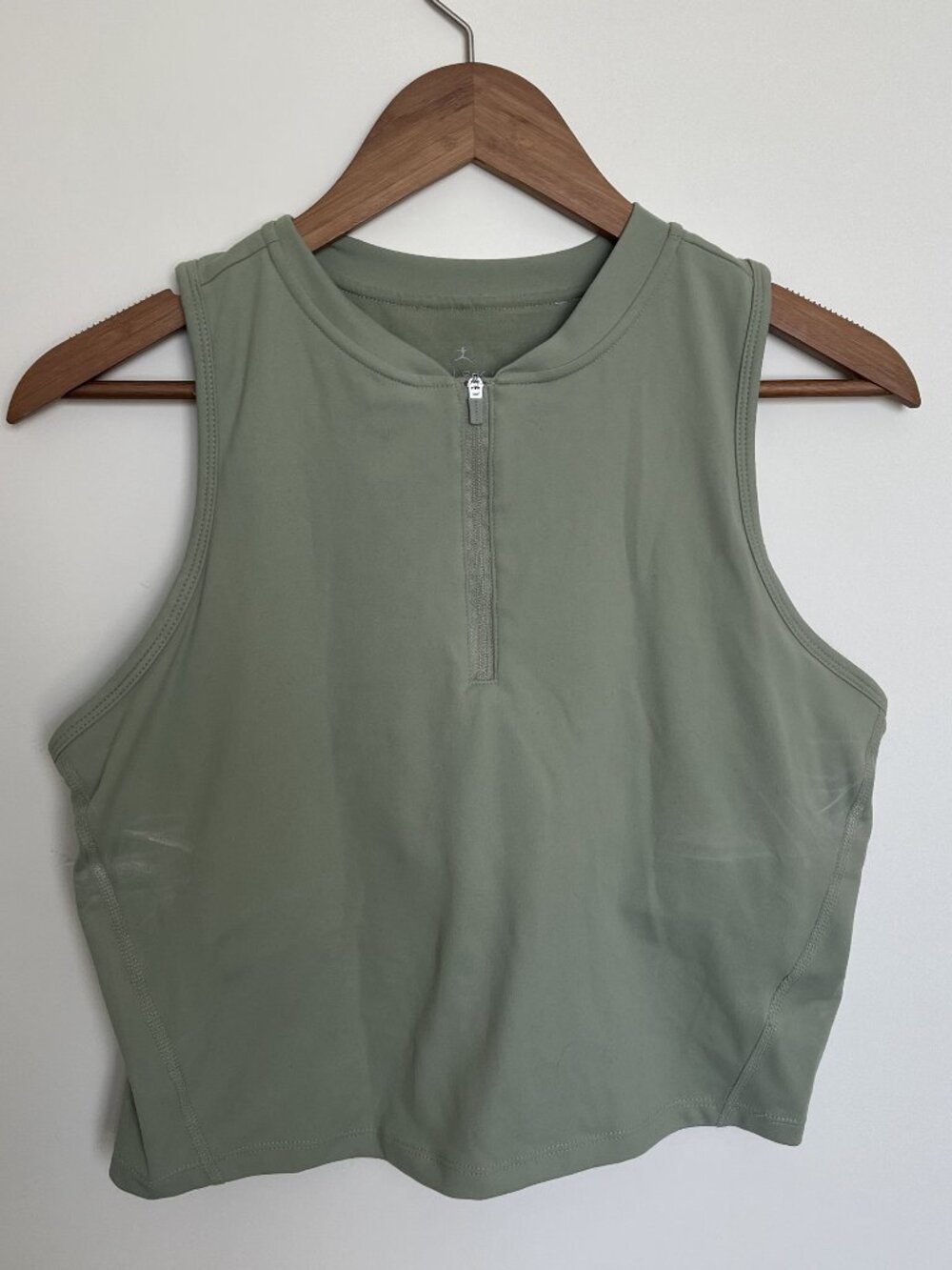 Sage Green Athletic Tank Top
